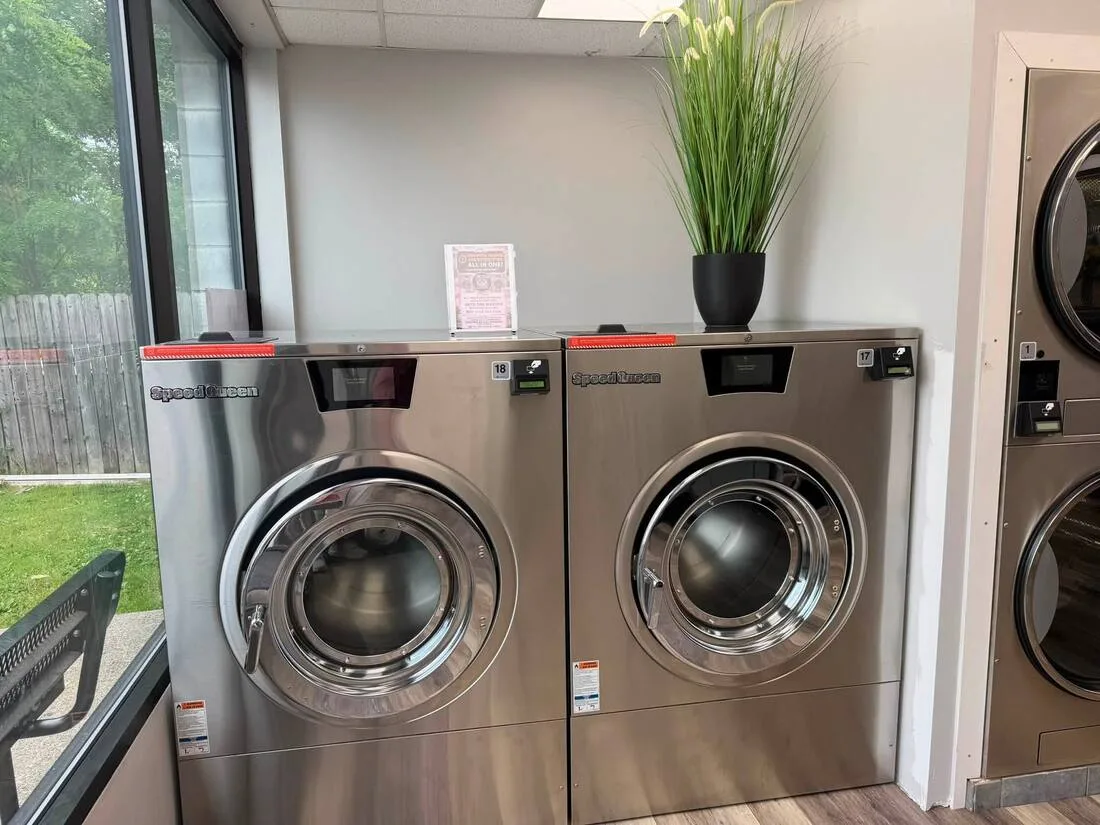Large Speed Queen washers at Poughkeepsie Express Laundry